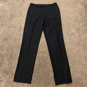 Pronto Uomo Dress Pants Men’s 33x34 Navy Blue Business Casual Work Comfort